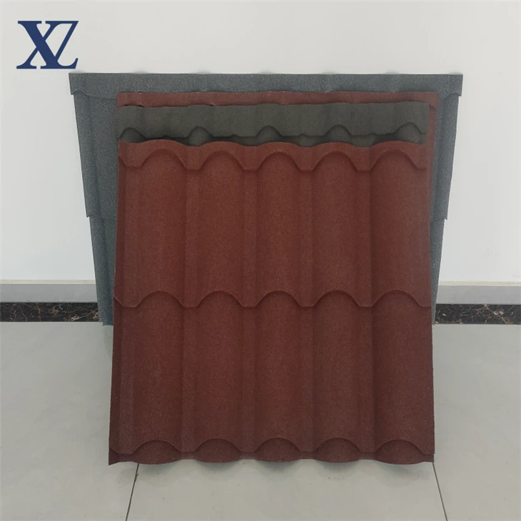Dark Green Stone Roof Tile